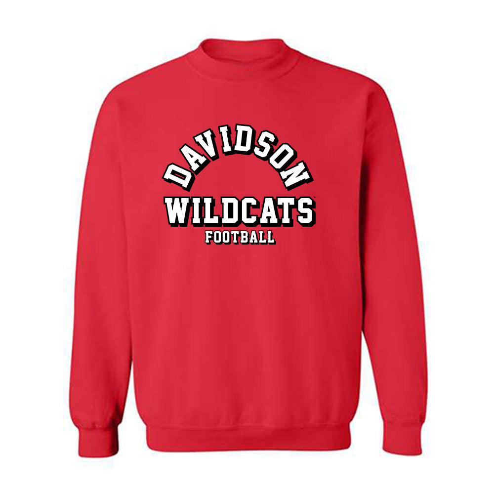 Davidson - NCAA Football : AJ Adams - Classic Fashion Shersey Crewneck Sweatshirt