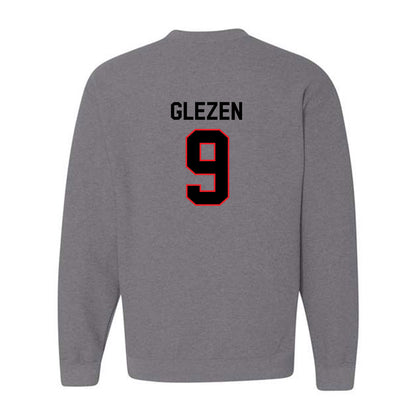Davidson - NCAA Football : Landon Glezen - Classic Fashion Shersey Crewneck Sweatshirt-1