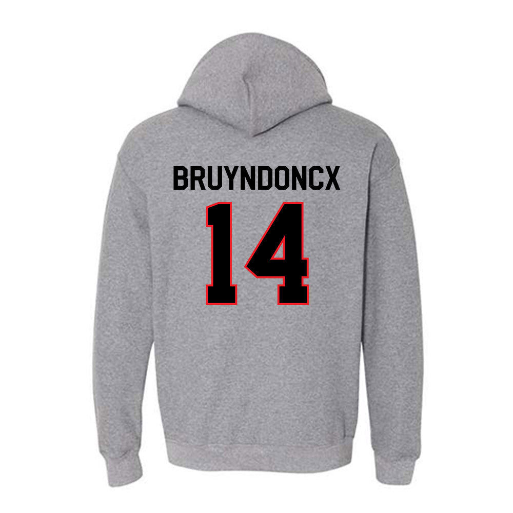 Davidson - NCAA Women's Basketball : Kyra Bruyndoncx - Classic Fashion Shersey Hooded Sweatshirt