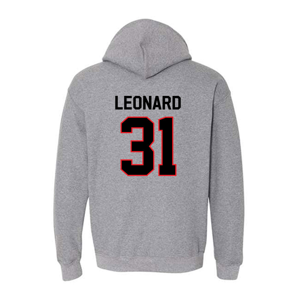 Davidson - NCAA Football : Michael Leonard - Classic Fashion Shersey Hooded Sweatshirt