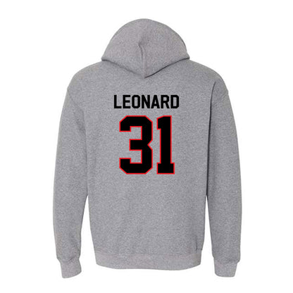 Davidson - NCAA Football : Michael Leonard - Classic Fashion Shersey Hooded Sweatshirt