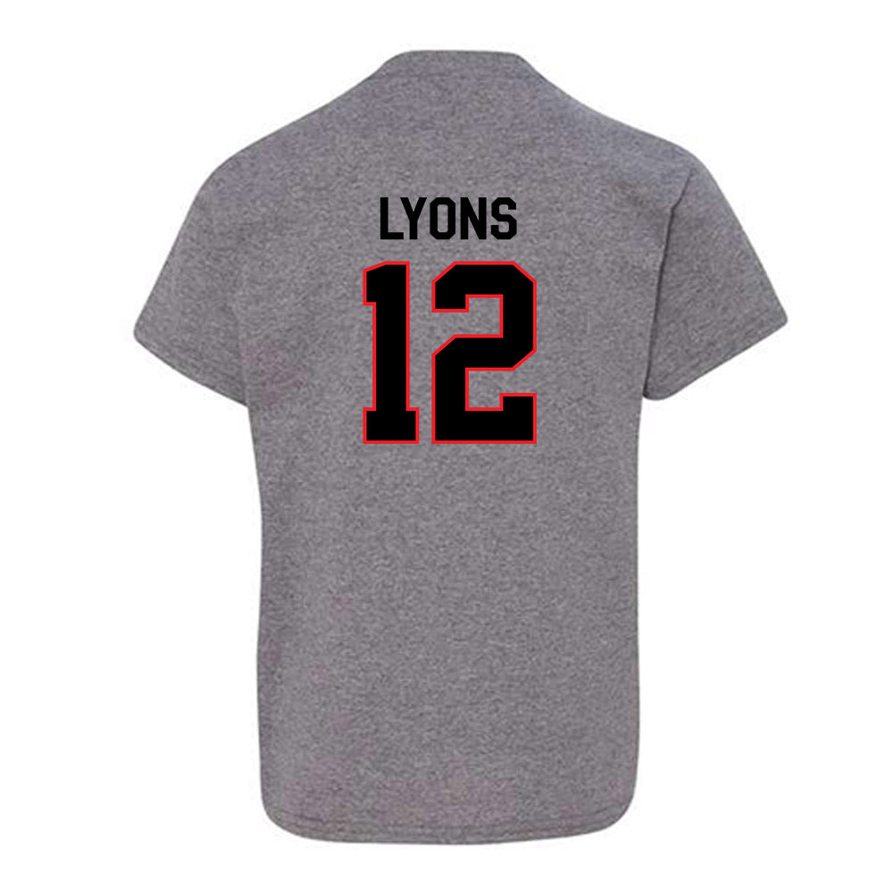 Davidson - NCAA Football : Christian Lyons - Classic Fashion Shersey Youth T-Shirt-1