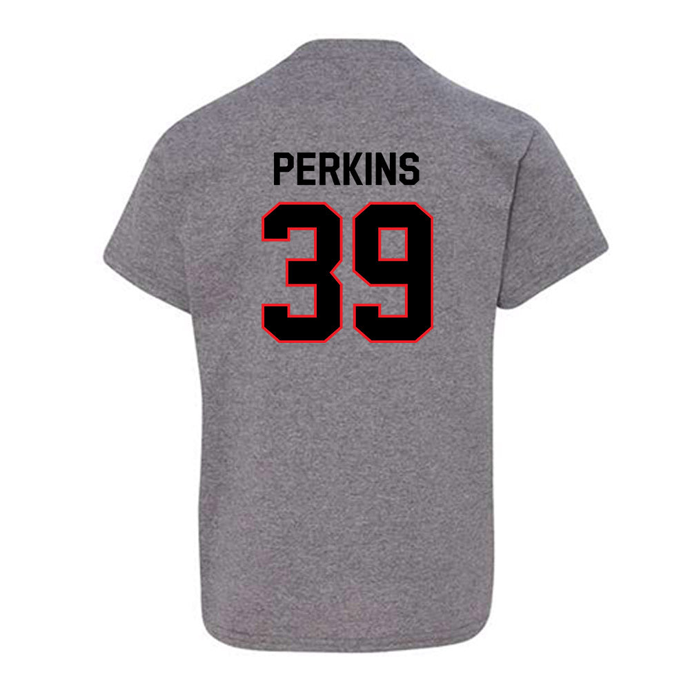 Davidson - NCAA Baseball : Wilson Perkins - Classic Fashion Shersey Youth T-Shirt-1