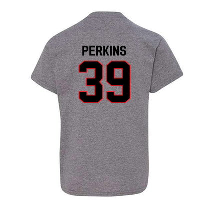 Davidson - NCAA Baseball : Wilson Perkins - Classic Fashion Shersey Youth T-Shirt-1