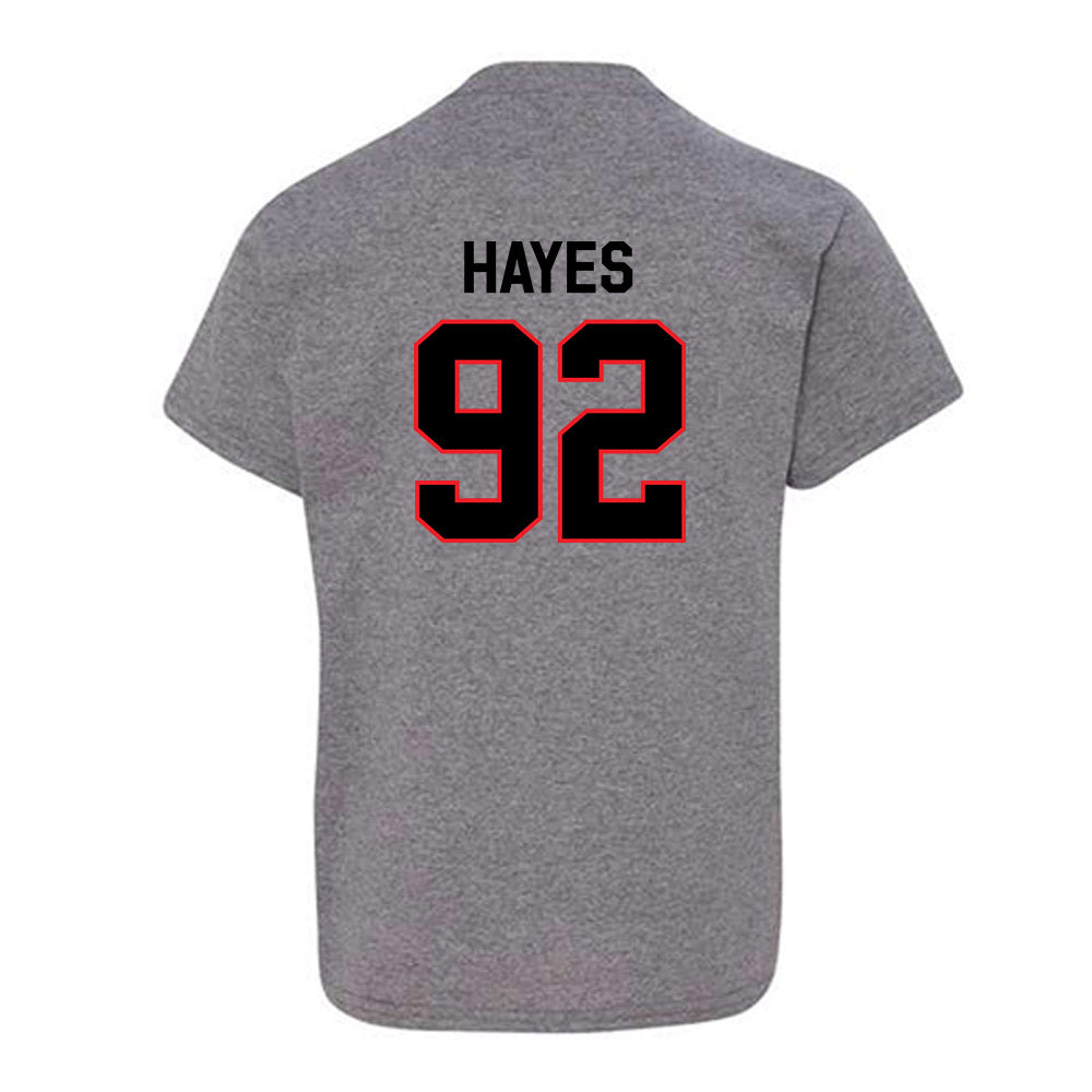 Davidson - NCAA Football : Christian Hayes - Classic Fashion Shersey Youth T-Shirt-1