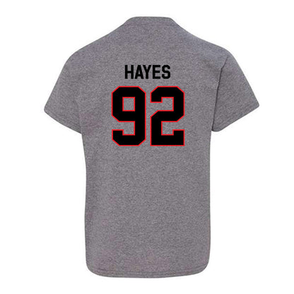 Davidson - NCAA Football : Christian Hayes - Classic Fashion Shersey Youth T-Shirt-1