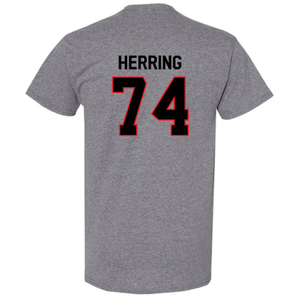Davidson - NCAA Football : Kyler Herring - Classic Fashion Shersey T-Shirt-1