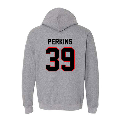 Davidson - NCAA Baseball : Wilson Perkins - Classic Fashion Shersey Hooded Sweatshirt-1