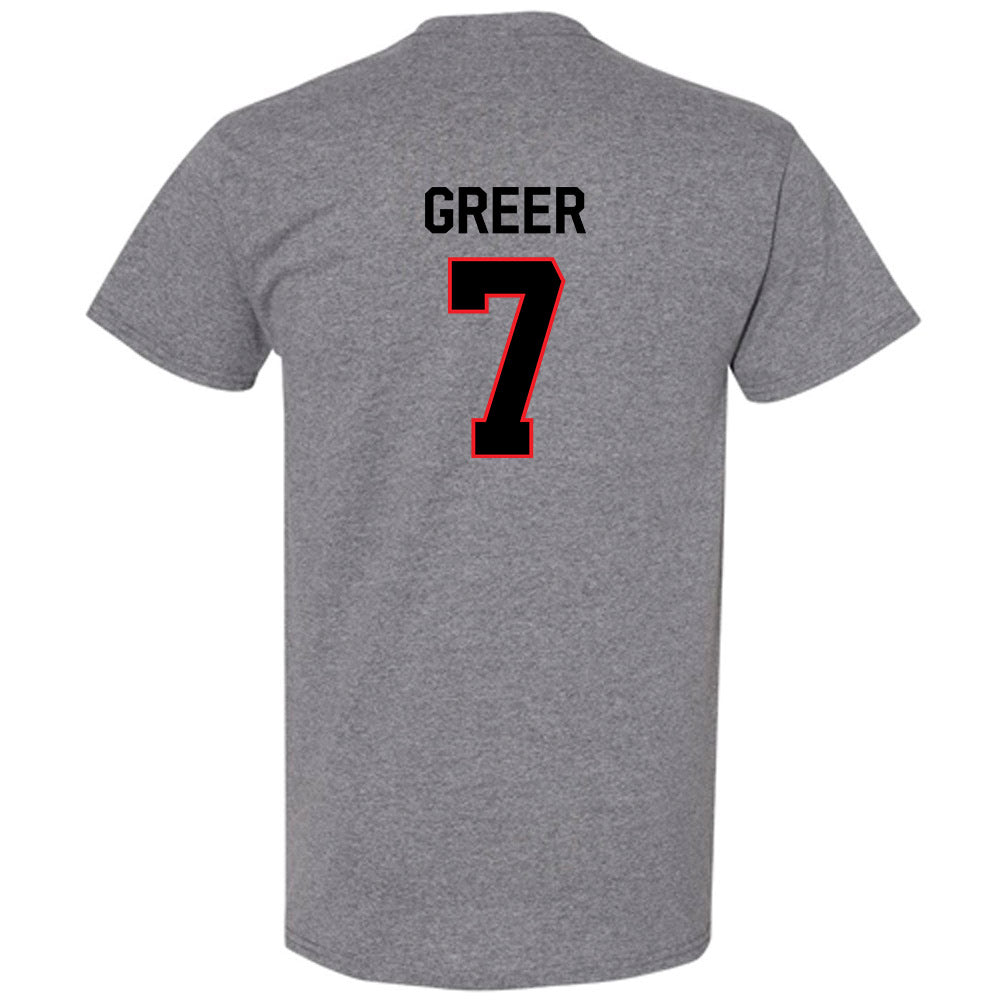 Davidson - NCAA Men's Basketball : RJ Greer - Classic Fashion Shersey T-Shirt-1