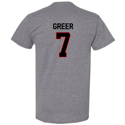 Davidson - NCAA Men's Basketball : RJ Greer - Classic Fashion Shersey T-Shirt-1