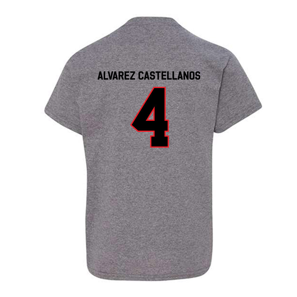 Davidson - NCAA Women's Basketball : Elena Alvarez Castellanos - Classic Fashion Shersey Youth T-Shirt-1