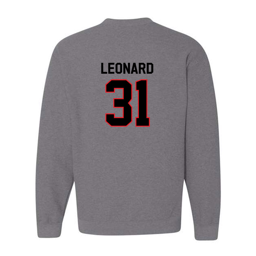 Davidson - NCAA Football : Michael Leonard - Classic Fashion Shersey Crewneck Sweatshirt