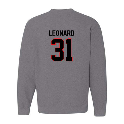 Davidson - NCAA Football : Michael Leonard - Classic Fashion Shersey Crewneck Sweatshirt