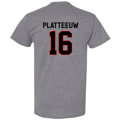 Davidson - NCAA Men's Basketball : Ian Platteeuw - Classic Fashion Shersey T-Shirt-1
