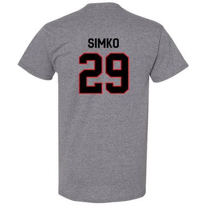 Davidson - NCAA Football : Carter Simko - Classic Fashion Shersey T-Shirt-1