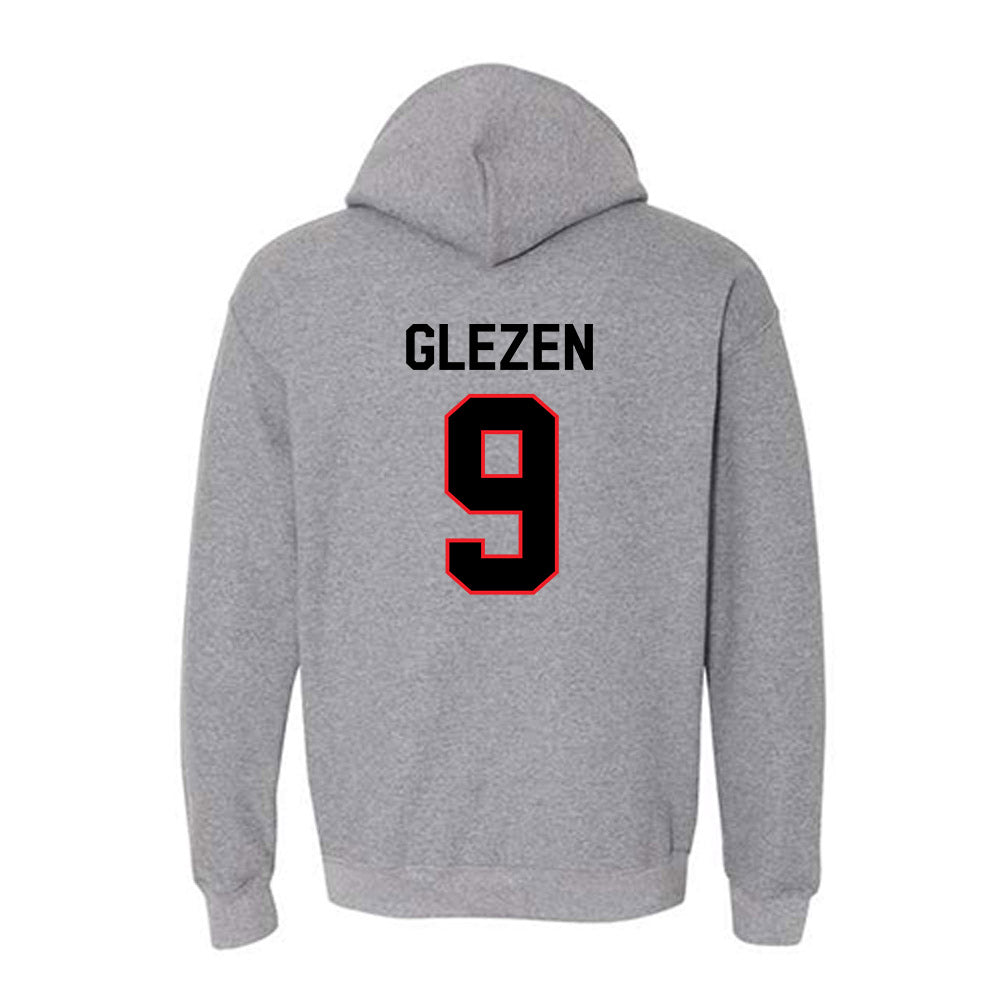 Davidson - NCAA Football : Landon Glezen - Classic Fashion Shersey Hooded Sweatshirt-1