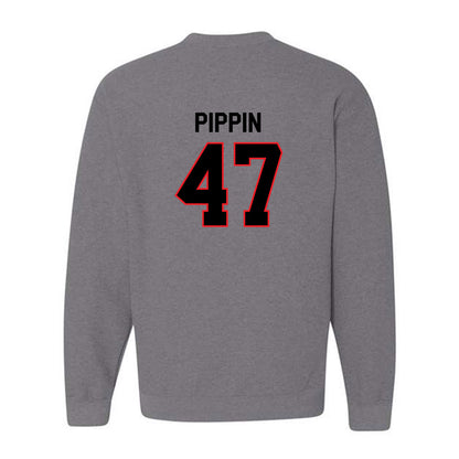 Davidson - NCAA Football : Nash Pippin - Classic Fashion Shersey Crewneck Sweatshirt-1