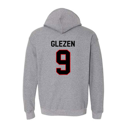 Davidson - NCAA Football : Landon Glezen - Classic Fashion Shersey Hooded Sweatshirt-1
