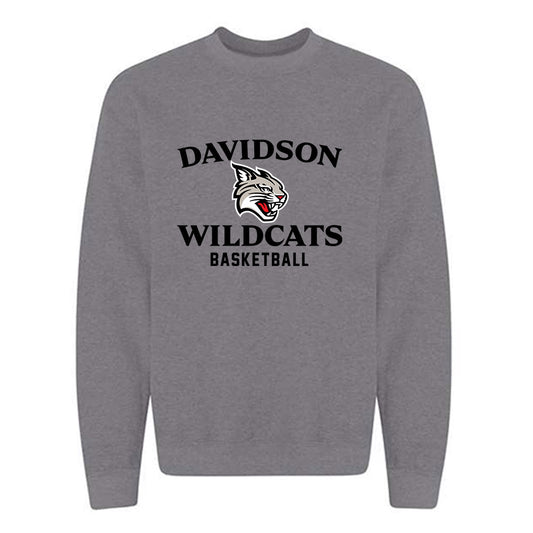 Davidson - NCAA Men's Basketball : Sam Brown - Classic Fashion Shersey Crewneck Sweatshirt-0