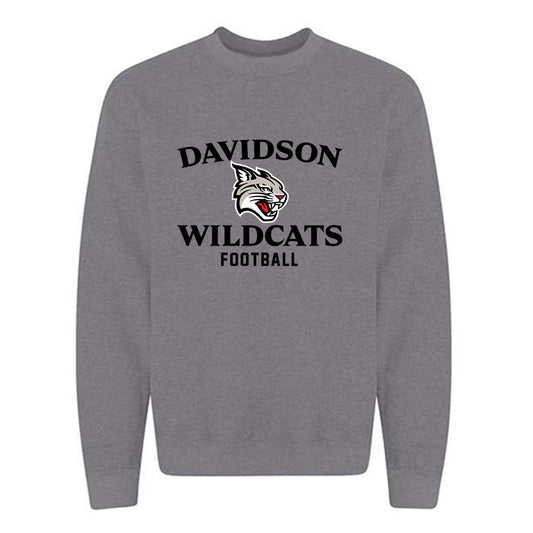 Davidson - NCAA Football : AJ Adams - Classic Fashion Shersey Crewneck Sweatshirt