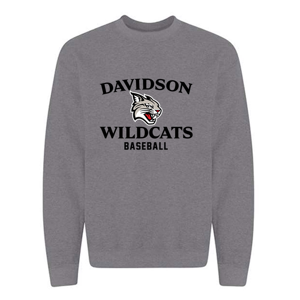 Davidson - NCAA Baseball : Tyler Wille - Classic Fashion Shersey Crewneck Sweatshirt-0