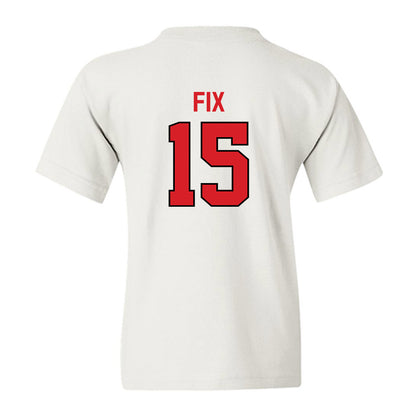 Davidson - NCAA Baseball : Isaac Fix - Classic Fashion Shersey Youth T-Shirt-1