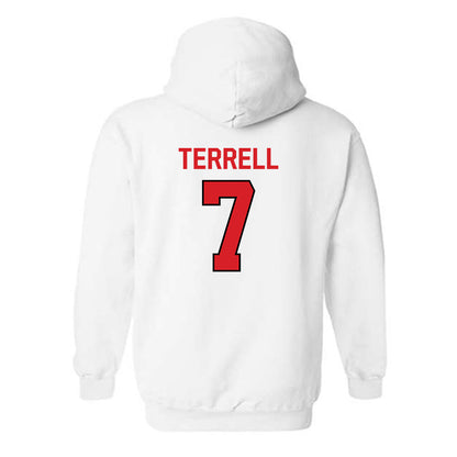 Davidson - NCAA Women's Lacrosse : Reagan Terrell - Classic Fashion Shersey Hooded Sweatshirt