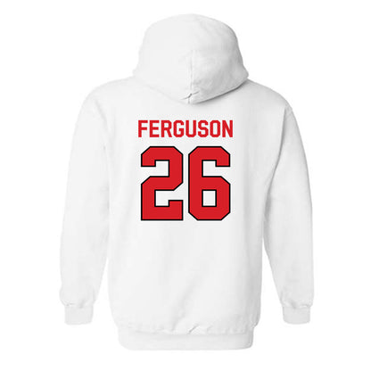 Davidson - NCAA Football : Jayden Ferguson - Classic Fashion Shersey Hooded Sweatshirt-1