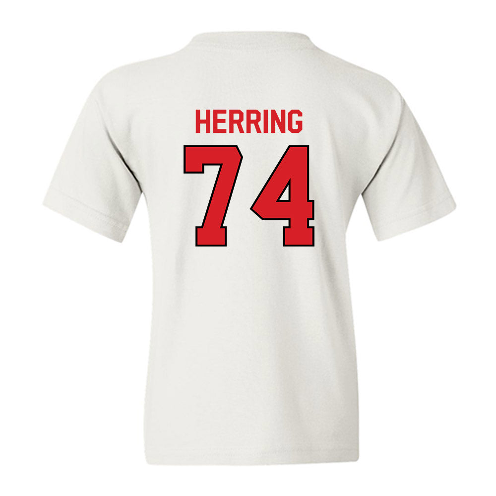 Davidson - NCAA Football : Kyler Herring - Classic Fashion Shersey Youth T-Shirt-1