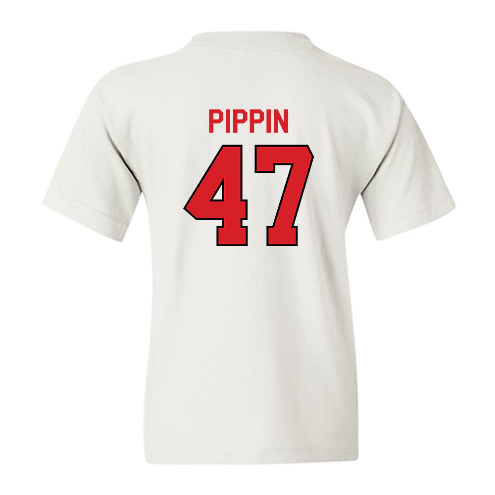 Davidson - NCAA Football : Nash Pippin - Classic Fashion Shersey Youth T-Shirt-1