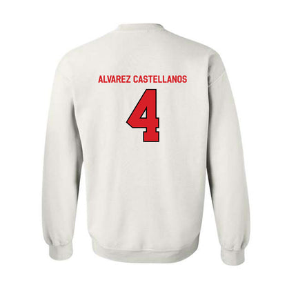 Davidson - NCAA Women's Basketball : Elena Alvarez Castellanos - Classic Fashion Shersey Crewneck Sweatshirt-1