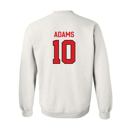 Davidson - NCAA Football : AJ Adams - Classic Fashion Shersey Crewneck Sweatshirt