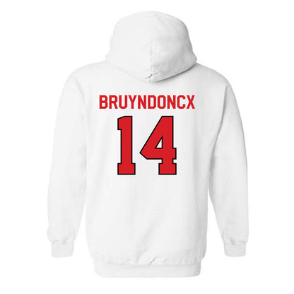 Davidson - NCAA Women's Basketball : Kyra Bruyndoncx - Classic Fashion Shersey Hooded Sweatshirt