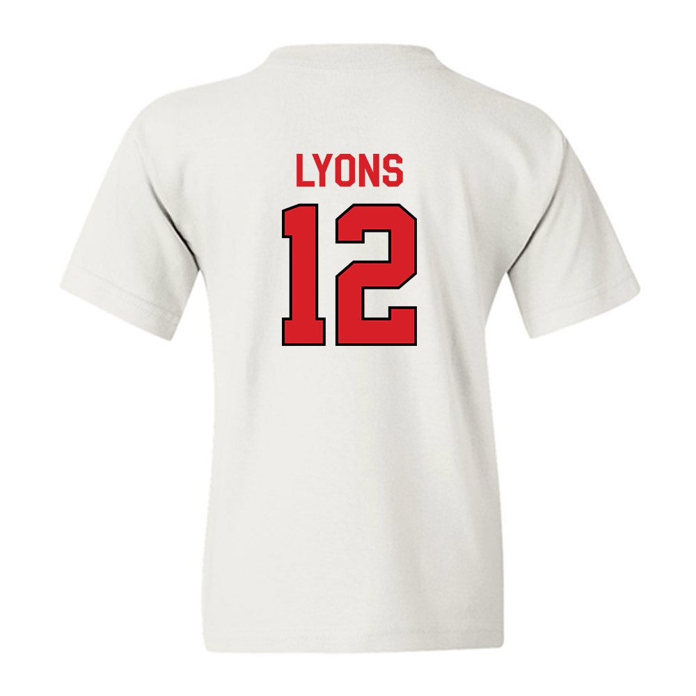 Davidson - NCAA Football : Christian Lyons - Classic Fashion Shersey Youth T-Shirt-1