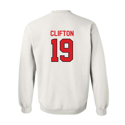 Davidson - NCAA Women's Field Hockey : Sarah Grace Clifton - Classic Fashion Shersey Crewneck Sweatshirt
