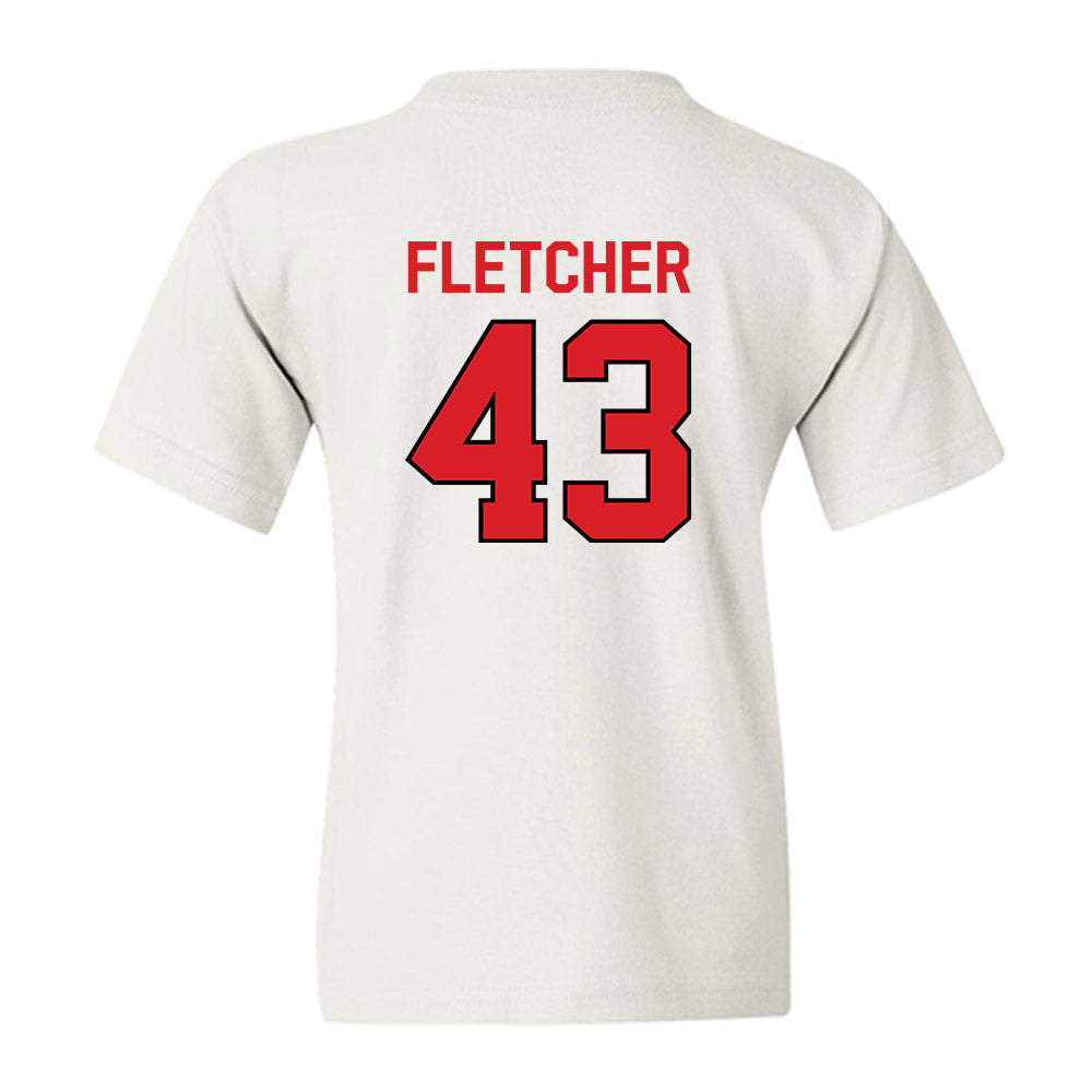 Davidson - NCAA Women's Lacrosse : Ella Fletcher - Classic Fashion Shersey Youth T-Shirt-1