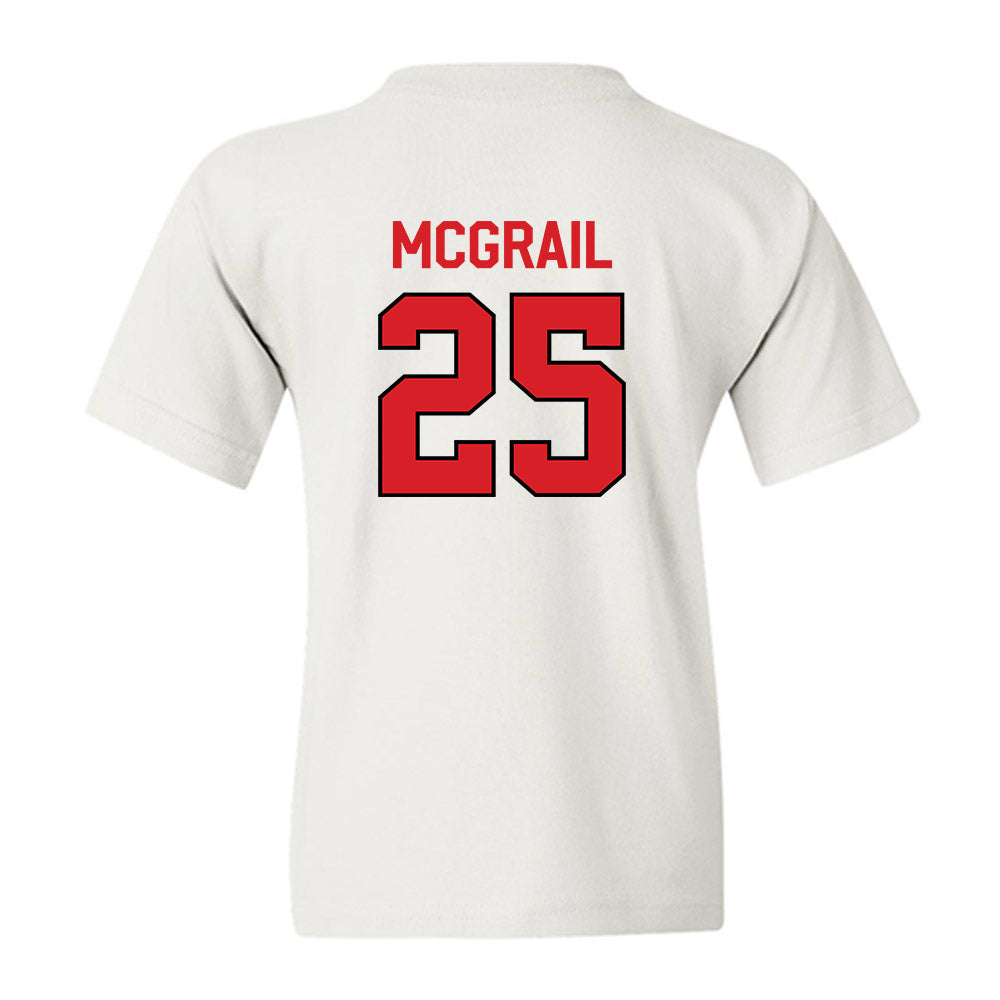Davidson - NCAA Women's Lacrosse : Kella McGrail - Classic Fashion Shersey Youth T-Shirt-1