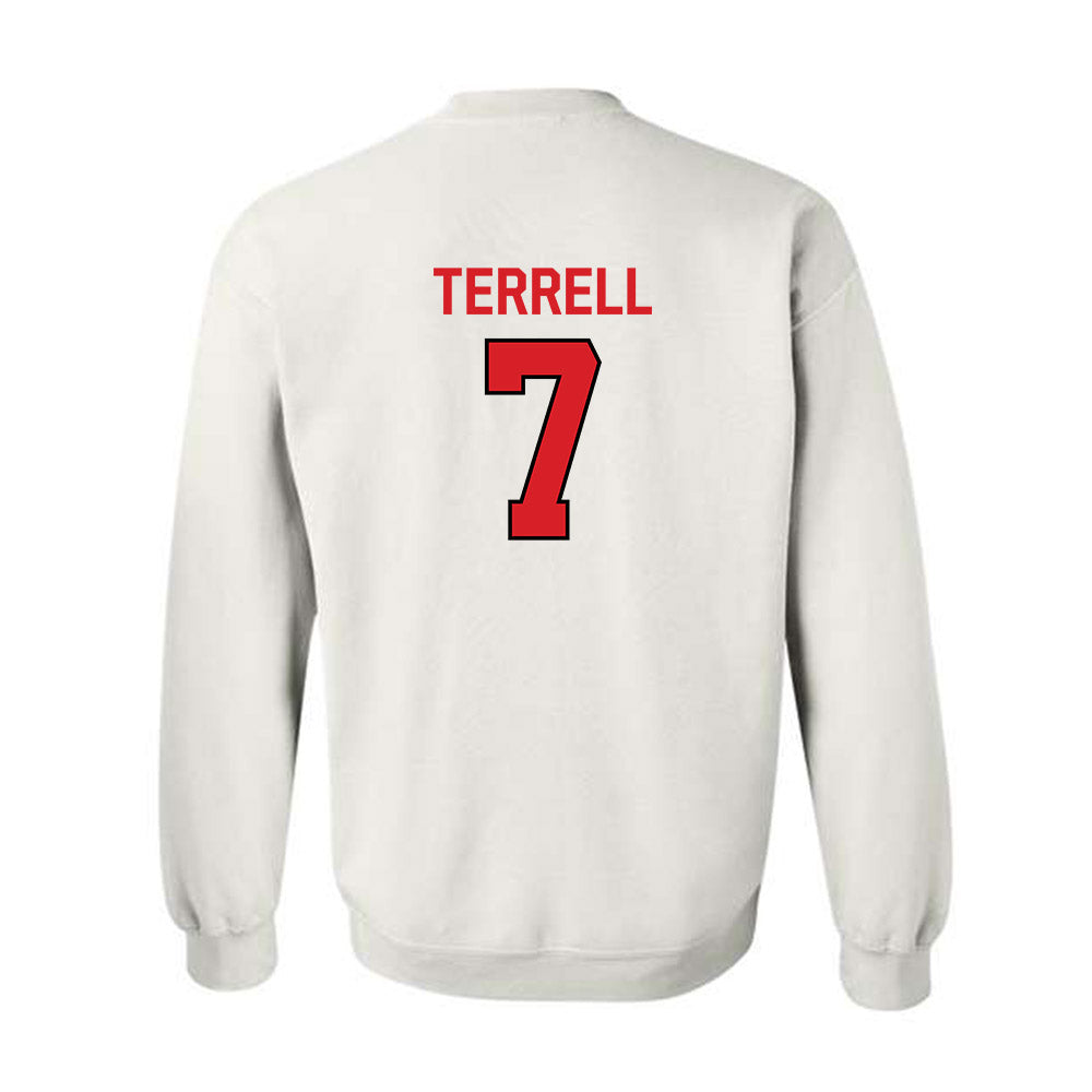 Davidson - NCAA Women's Lacrosse : Reagan Terrell - Classic Fashion Shersey Crewneck Sweatshirt