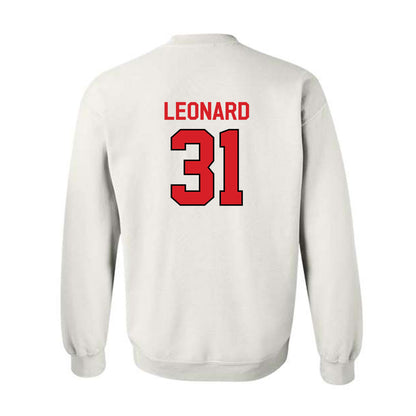 Davidson - NCAA Football : Michael Leonard - Classic Fashion Shersey Crewneck Sweatshirt