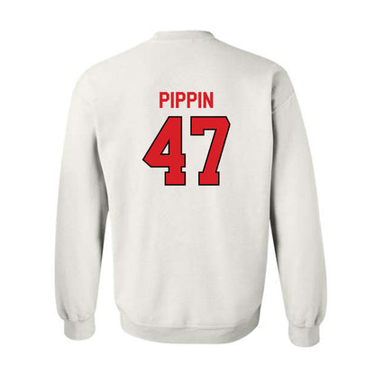Davidson - NCAA Football : Nash Pippin - Classic Fashion Shersey Crewneck Sweatshirt-1
