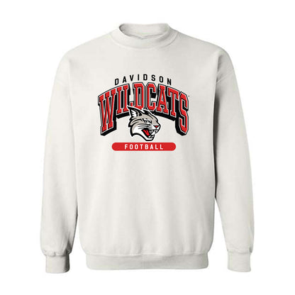 Davidson - NCAA Football : AJ Adams - Classic Fashion Shersey Crewneck Sweatshirt