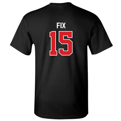 Davidson - NCAA Baseball : Isaac Fix - Classic Fashion Shersey T-Shirt-1