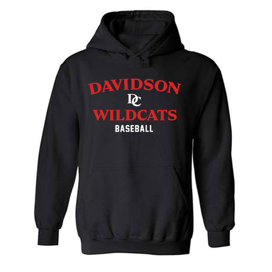 Davidson - NCAA Baseball : Noah Jouras - Classic Fashion Shersey Hooded Sweatshirt