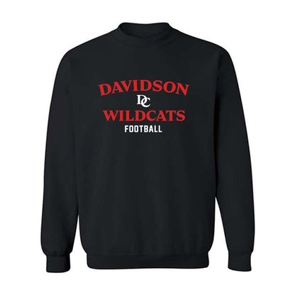 Davidson - NCAA Football : AJ Adams - Classic Fashion Shersey Crewneck Sweatshirt