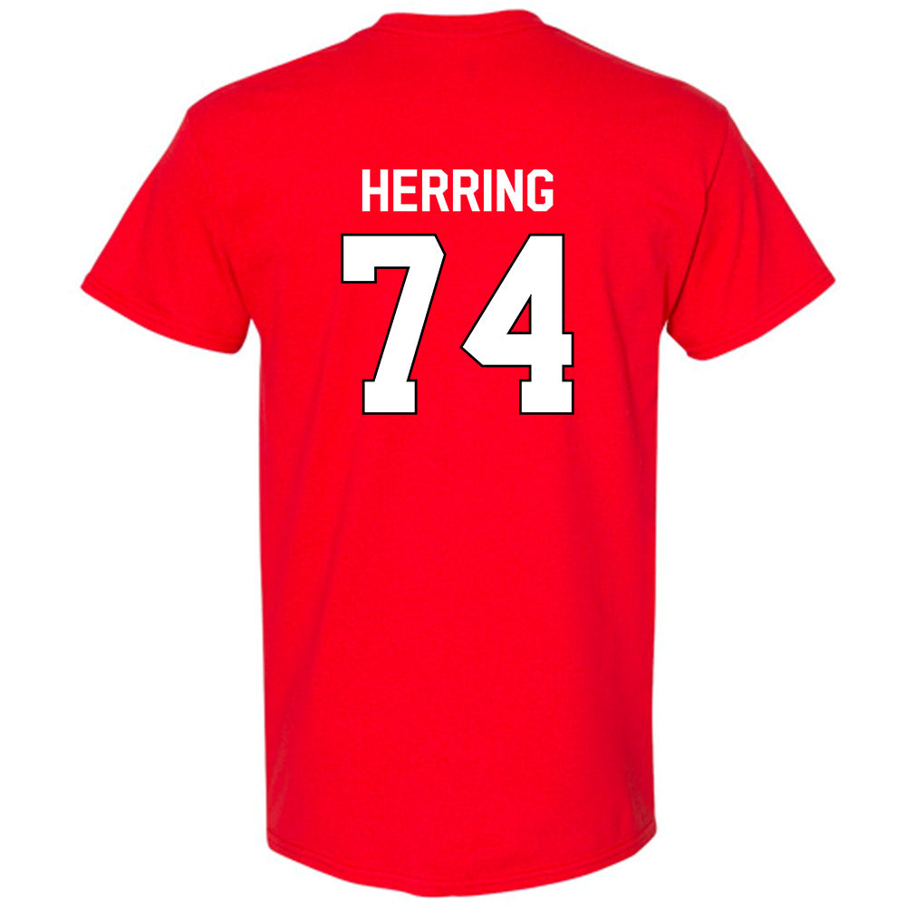 Davidson - NCAA Football : Kyler Herring - Classic Fashion Shersey T-Shirt-1
