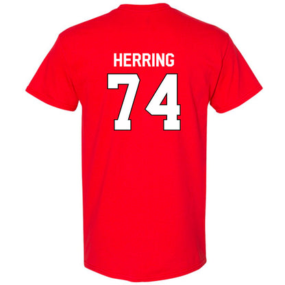 Davidson - NCAA Football : Kyler Herring - Classic Fashion Shersey T-Shirt-1