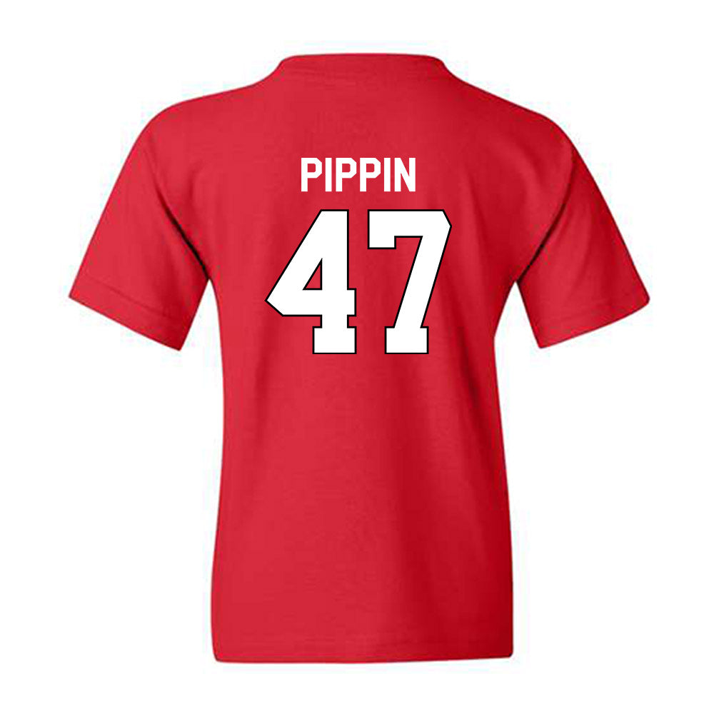 Davidson - NCAA Football : Nash Pippin - Classic Fashion Shersey Youth T-Shirt-1