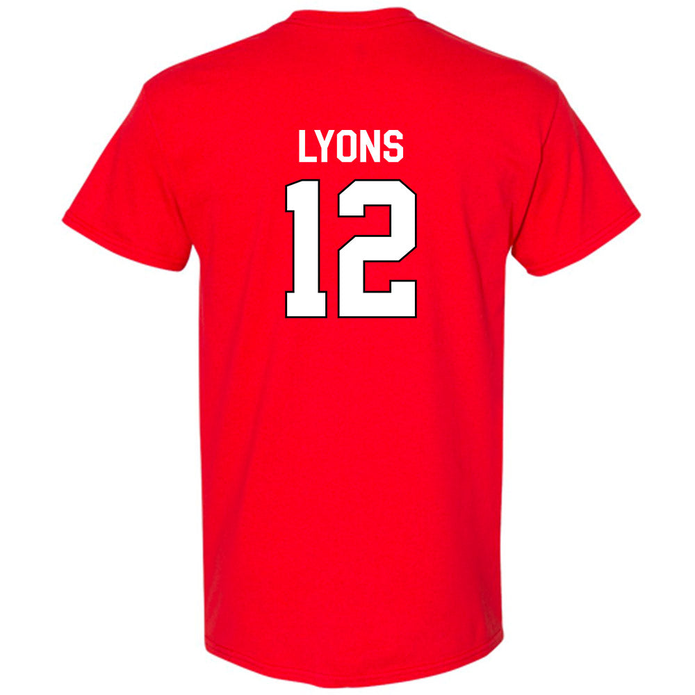 Davidson - NCAA Football : Christian Lyons - Classic Fashion Shersey T-Shirt-1