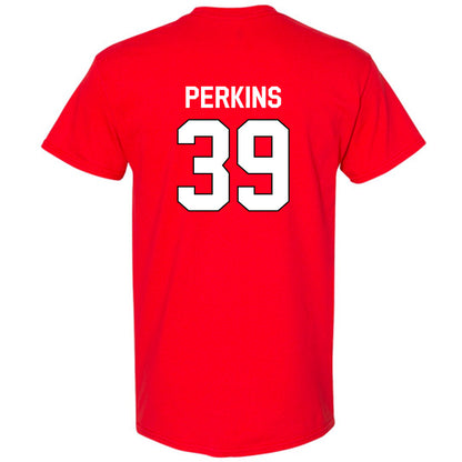 Davidson - NCAA Baseball : Wilson Perkins - Classic Fashion Shersey T-Shirt-1