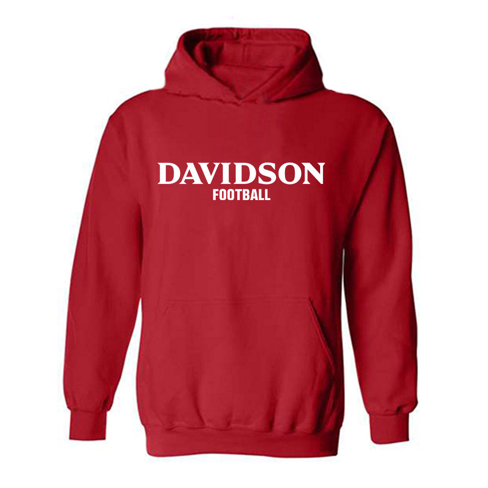 Davidson - NCAA Football : AJ Adams - Classic Fashion Shersey Hooded Sweatshirt